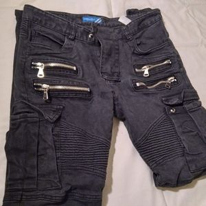 Biker jeans